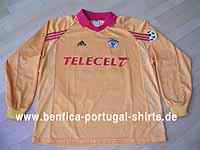 Ronaldo 1998 on 1998 99 Partocinio Telecel Fornecedor Adidas Camisola Usada Por